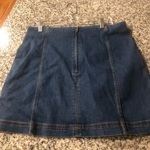 Denim mini